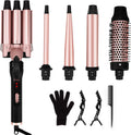 1.5 Inch Thermal Brush for Blowout Look, Heated Round Hair Straightening Curling With 2 Temp Settings